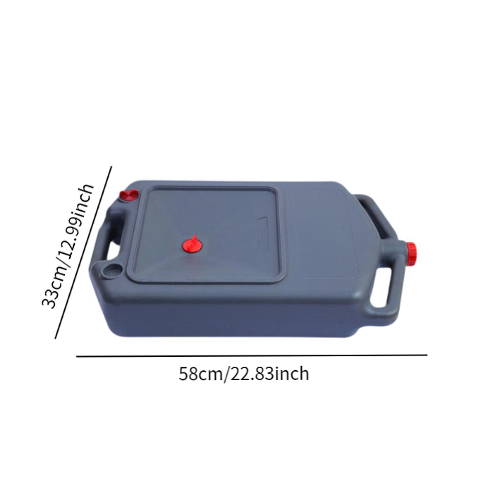 Oil Drain Tank - Bac de vidange d'huile 12L cannelé