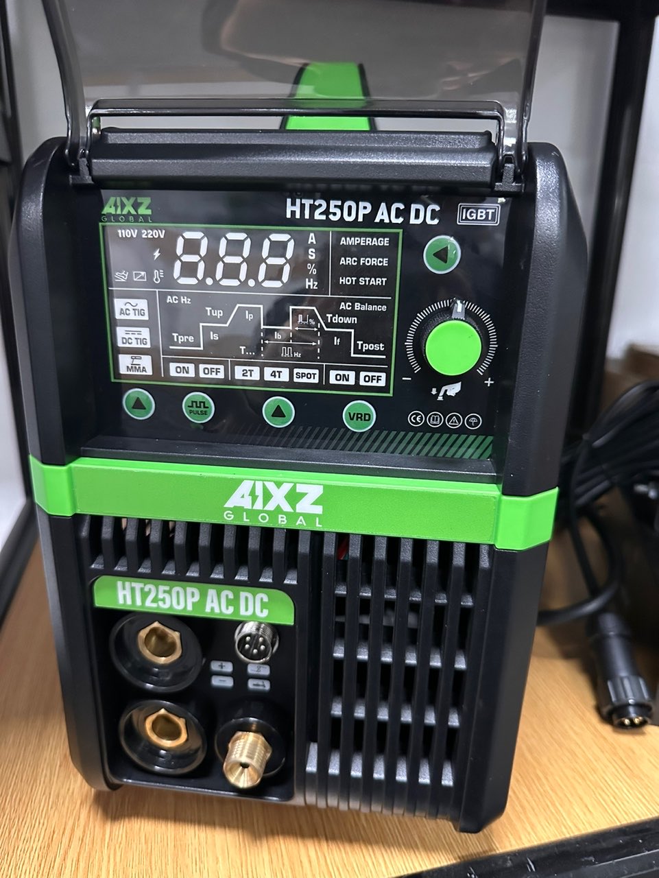 TIG250ACDC PULSE LCD IGBT ondu - Tig Welder Machine avis et prix