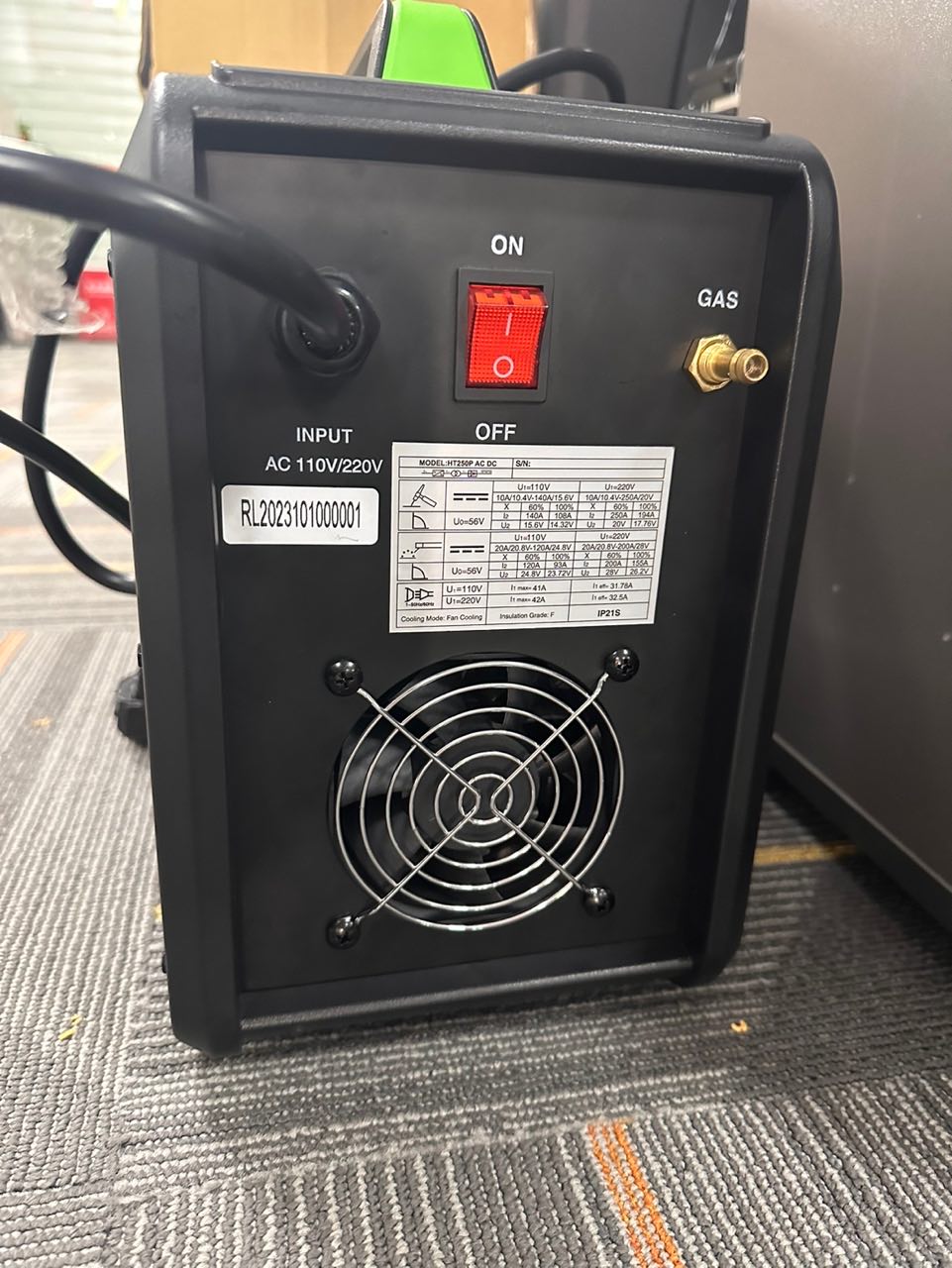 TIG250ACDC PULSE LCD IGBT ondu - Tig Welder Machine avis et prix