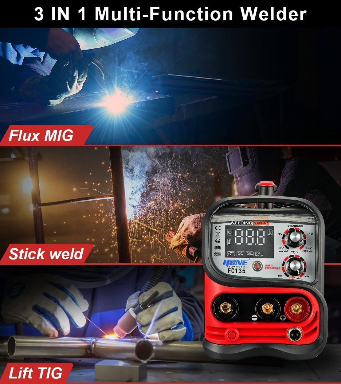 Soudeuse MIG/Stick/Lift-Tig à  - Tig Welder Machine avis et prix